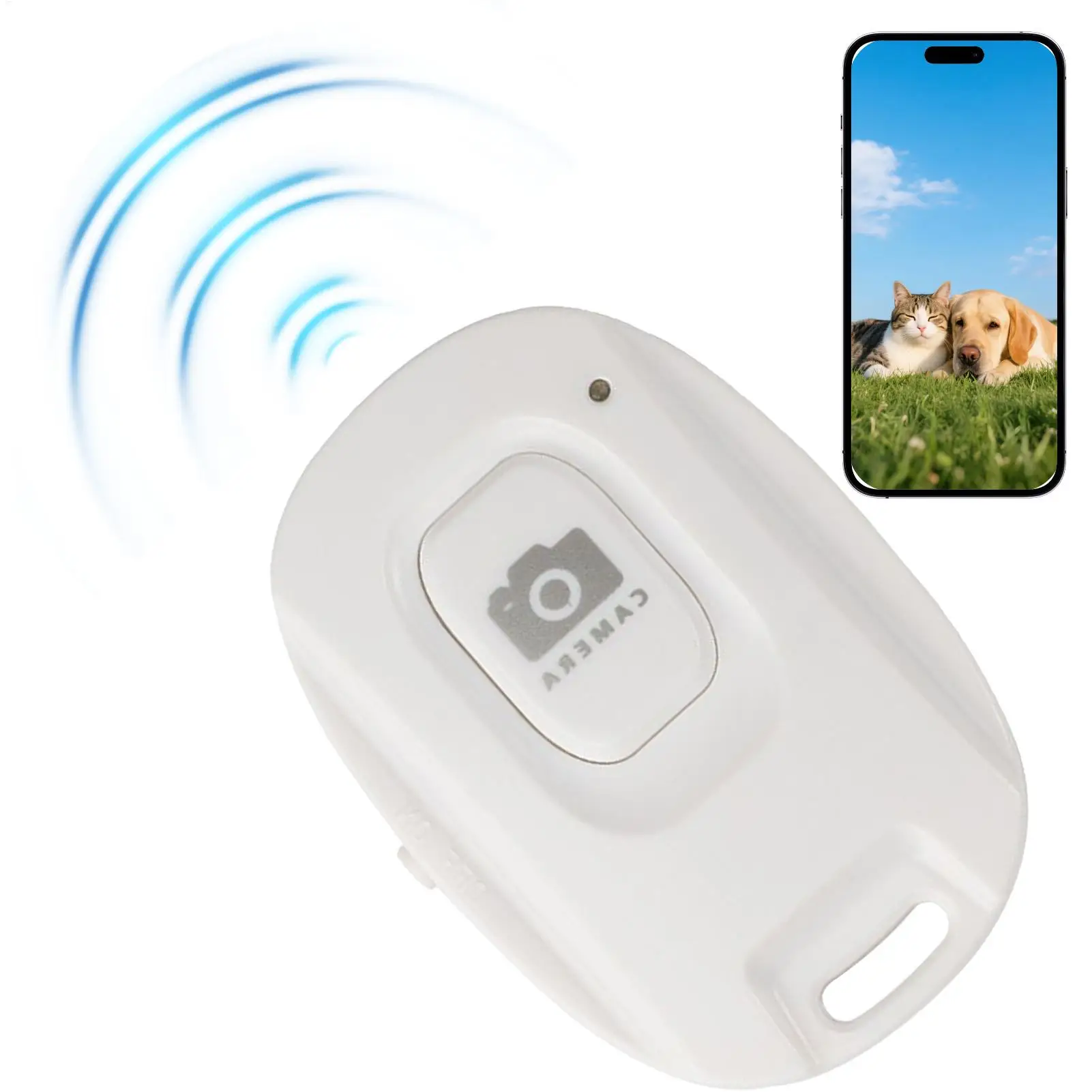 Phone Remote Control Portable Smartphones Picture Clicker Wireless Camera Remote Shutter for Smartphones for Photography Podcast