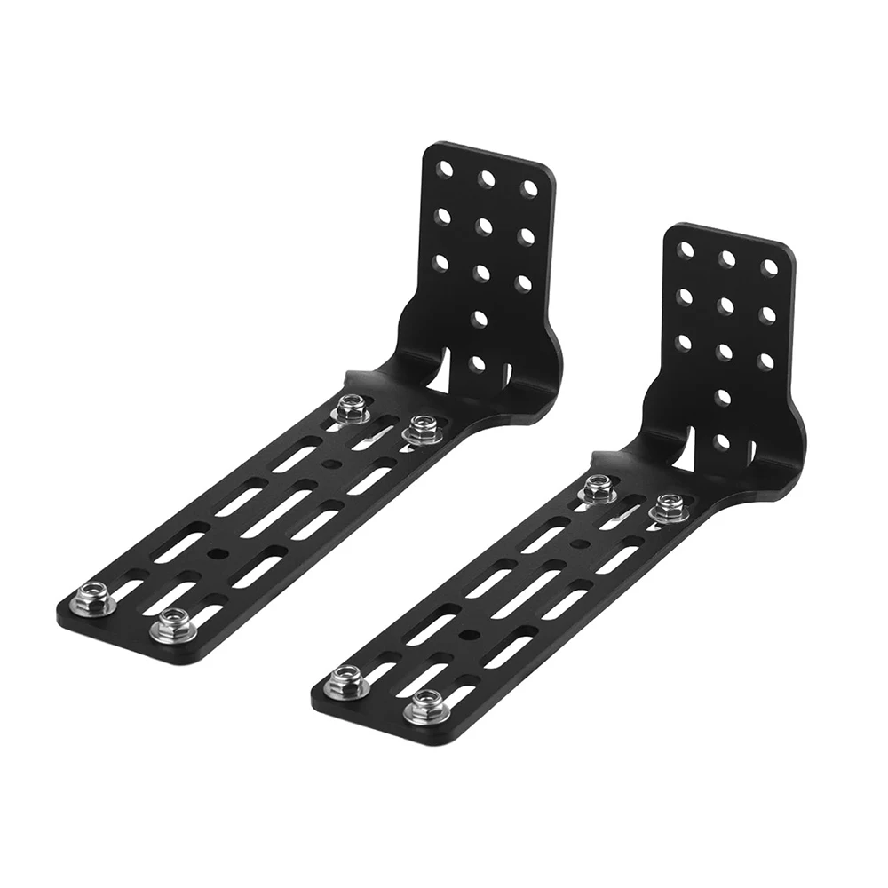

Pair Awning Mounting Brackets, Extended L-Brackets for Roof Rack Cross Bars Off-Road Awning Stable Installation
