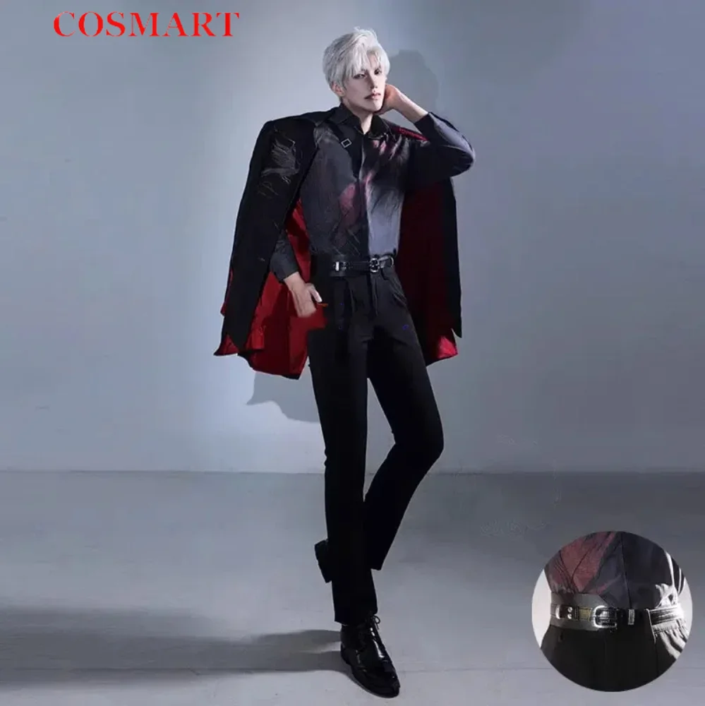 

Game Love and Deepspace Sylus Cosplay Costume Fancy Party Clothing Formal Suit Coat Shirt Pants Full Set Halloween Uniforms
