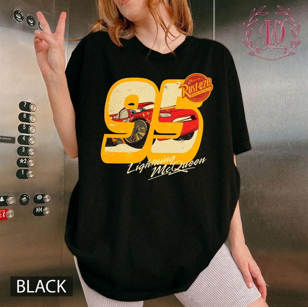 

Lightning Mcqueen Comfort Colors Shirt, Disney Pixar Cars Shirt, Cars Lightning McQueen Shirt, Disneyland Family Matching Shirt