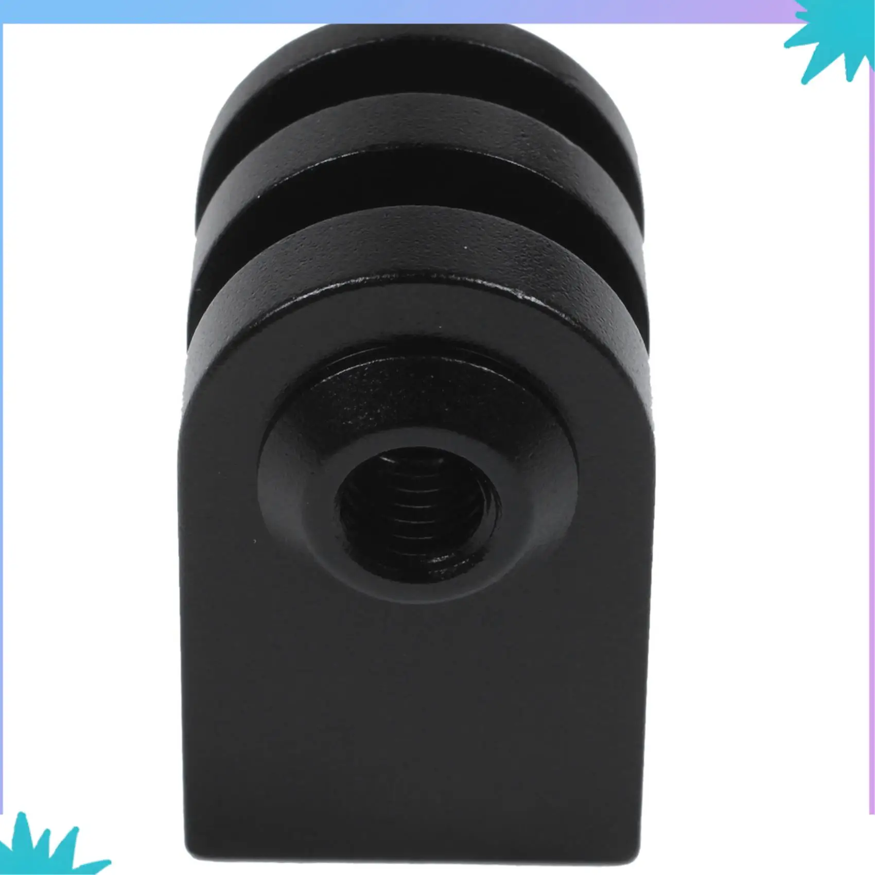 ABZW 2X Cnc سبائك الألومنيوم ترايبود صغير جبل الرياضة في الهواء الطلق كاميرا قاعدة محول لجميع 1/4 بوصة المسمار Monopod ملحق