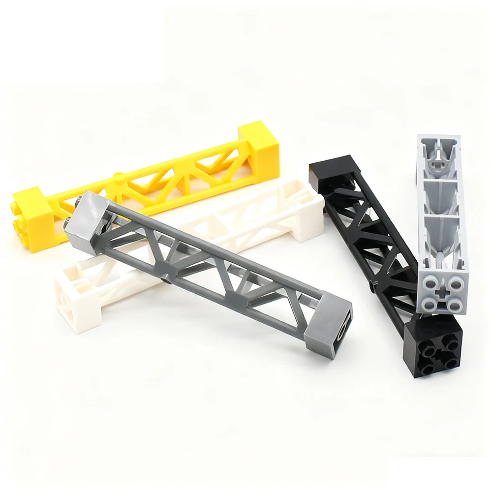 10 Uds. Bloques de construcción Moc 58827 poste de telégrafo hierro 2x2x10 viga DIY ladrillos compatibles con juguetes de arquitectura regalos de navidad