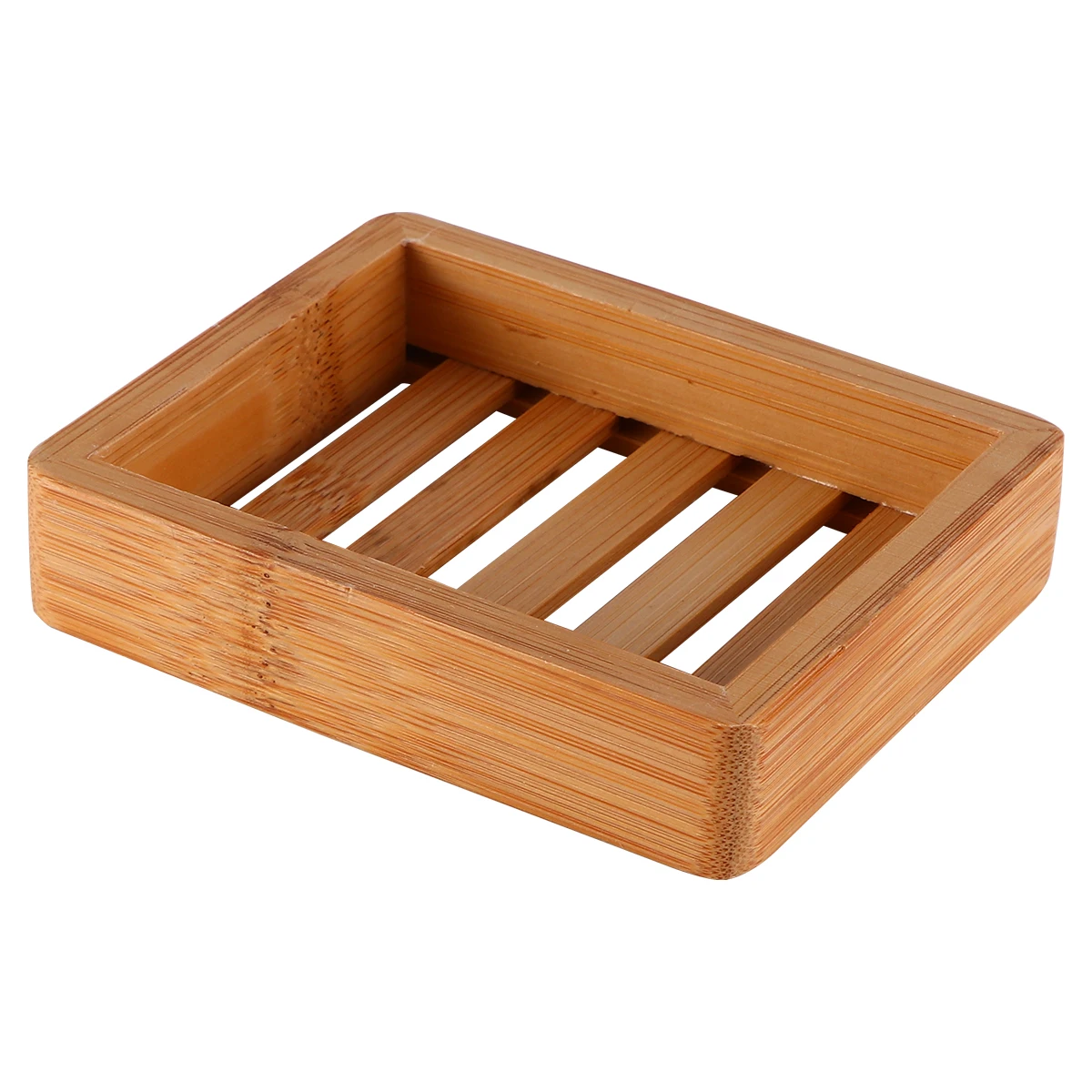 1Pcs Wooden Soap Container Premium Draining Design Sanitary Travel Essential Water Filtration Structure Soap Tray Drying Tools