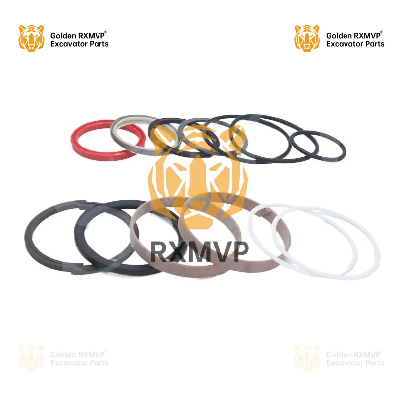 For Vol-vo EC210D medium and large bucket arm repair kit hydraulic sealing ring oil cylinder oil seal excavator accessories