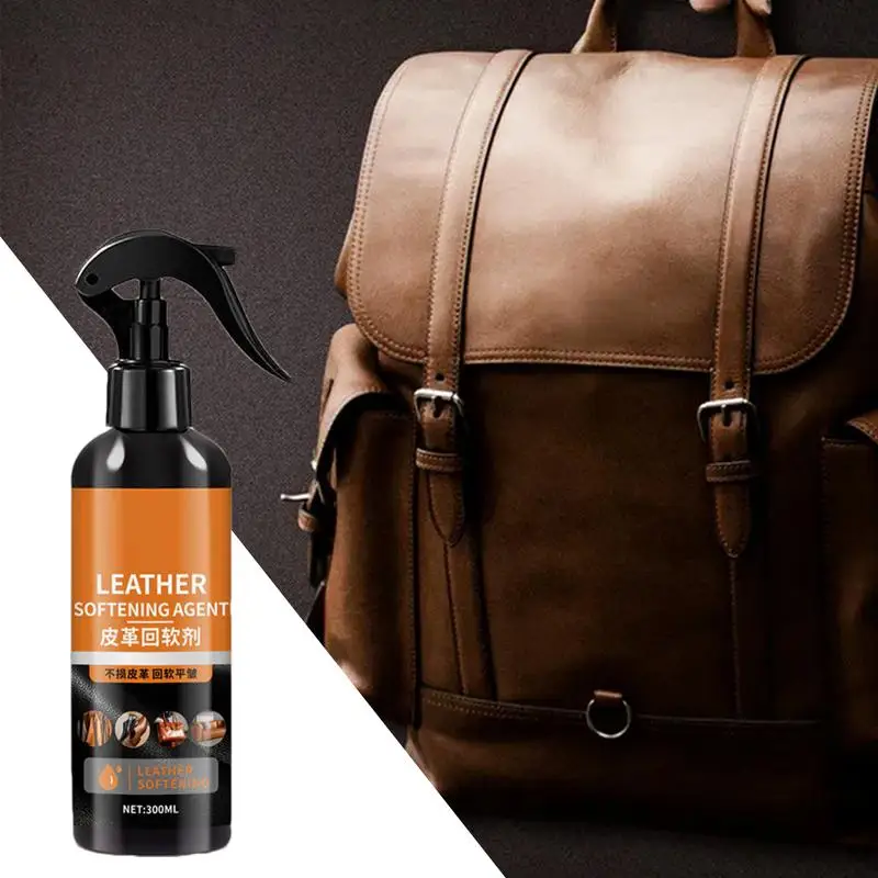 Leather Softener For Shoes 300ml Leather Spray For Furniture Leather Care Agent Furniture Restoration Liquid For Leather Apparel