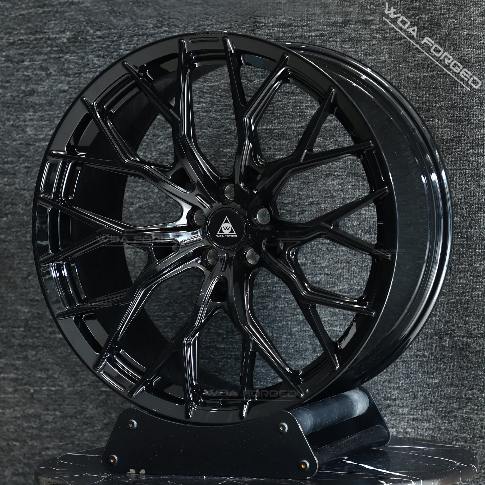 

Кованые диски WOA Custom, цельные, глянцевые черные, 18, 19, 20, 21 дюймов, 5 отверстий, 5x112, 5x120, 5x114.3 для Porsche, Benz, BMW G30, G20, G31