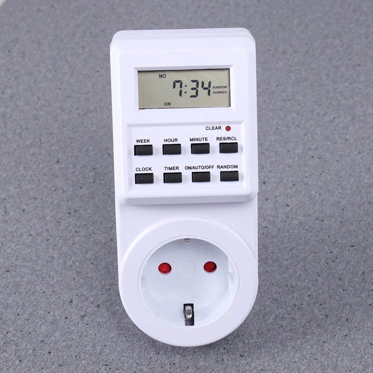 الموقت المقبس متر مخرج طاقة داخلي المكونات في مراقبة الجهد احتياطية للأجهزة الكهربائية