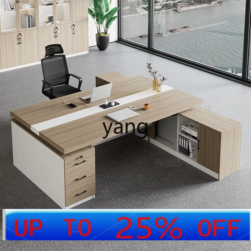 LH Desk Workbench Staff Office Manager Supervisor President Desk