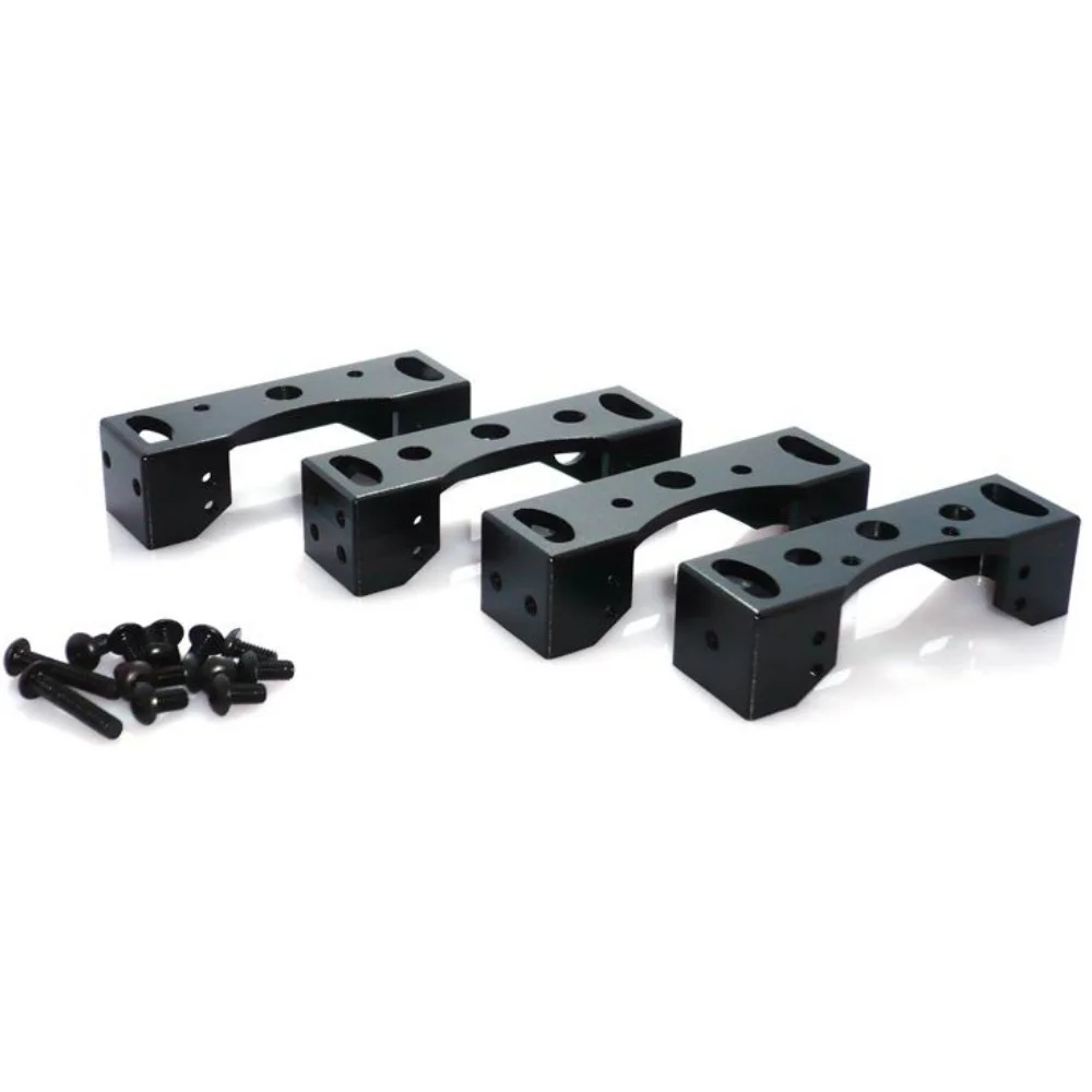 Spiegel Beam Metaal Aluminium Zwart Voor 1/14 Tamiya RC Tractor R470 FH12 Afstandsbediening Speelgoed Europese Truck Onderdelen