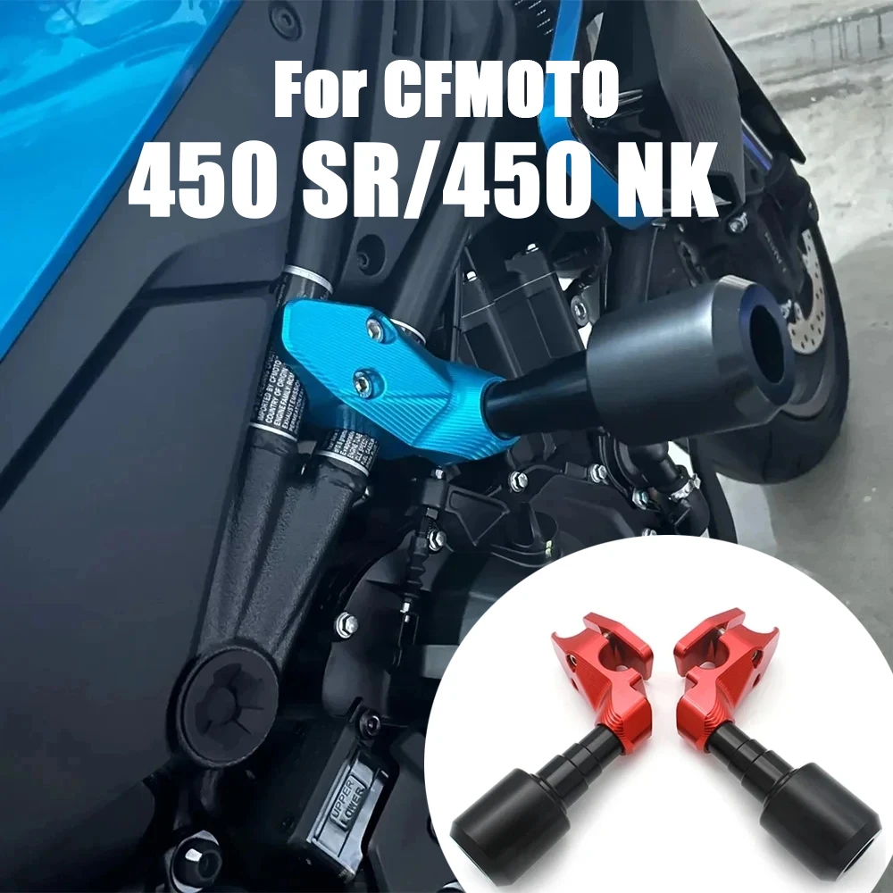 

450 SR Motorcycle Engine Protection Cover Frame Sliders Crash Pad For CFMOTO 450SR 450NK 450SRS Accessories Fall Protector Guard