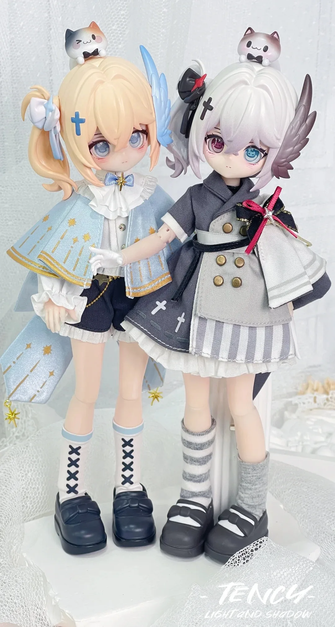 

Новая оригинальная коллекционная фигурка 1/8 Mjd Blind Box 21 см из серии «Академия света и тени» от Tency Studio, с подвижными шарнирами, для декора рабочего стола, подарок.