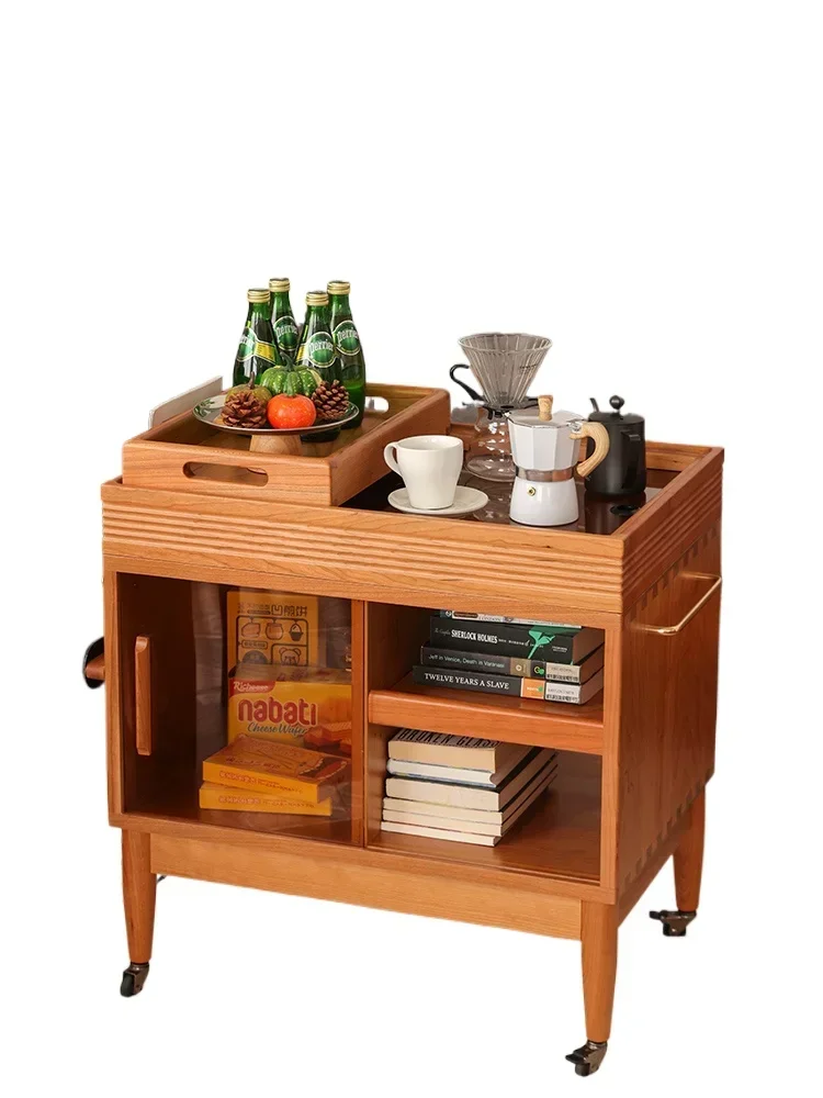 

Mobile side cart, sofa with wheel side cabinet mobile catering cart, kitchen rack trolley