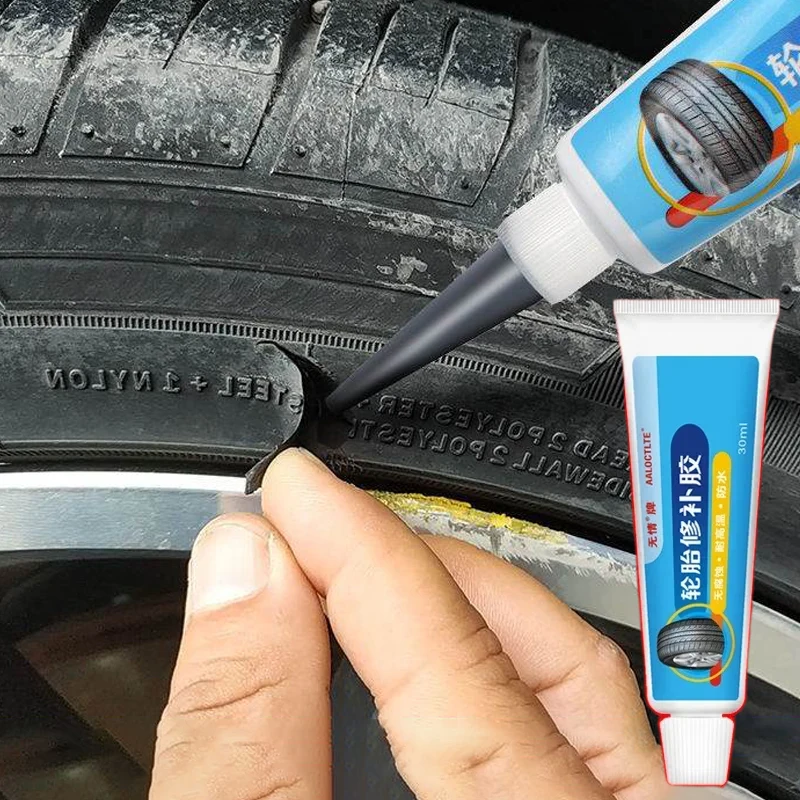 

3Pcs Tire Repair Black Glue Liquid Strong Rubber Wear-resistant Non-corrosive Adhesive Instant Bond Leather