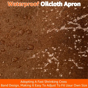 ساحة قماشية مقاومة للماء مع جيوب أداة ، أشرطة خلفية متقاطعة قابلة للتعديل شديدة التحمل ، أعمال منزلية وورشة عمل ، للجنسين أفضل 12 مآزر رجالية مضحكة مبيعا - رقم 11