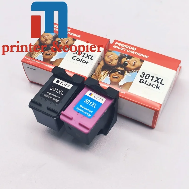 2 черных 2-цветных картриджа 301 XL 301XL для струйного принтера HP Deskjet 1000 1010 1050 1050A 2050 2050A 2540 Envy 4500