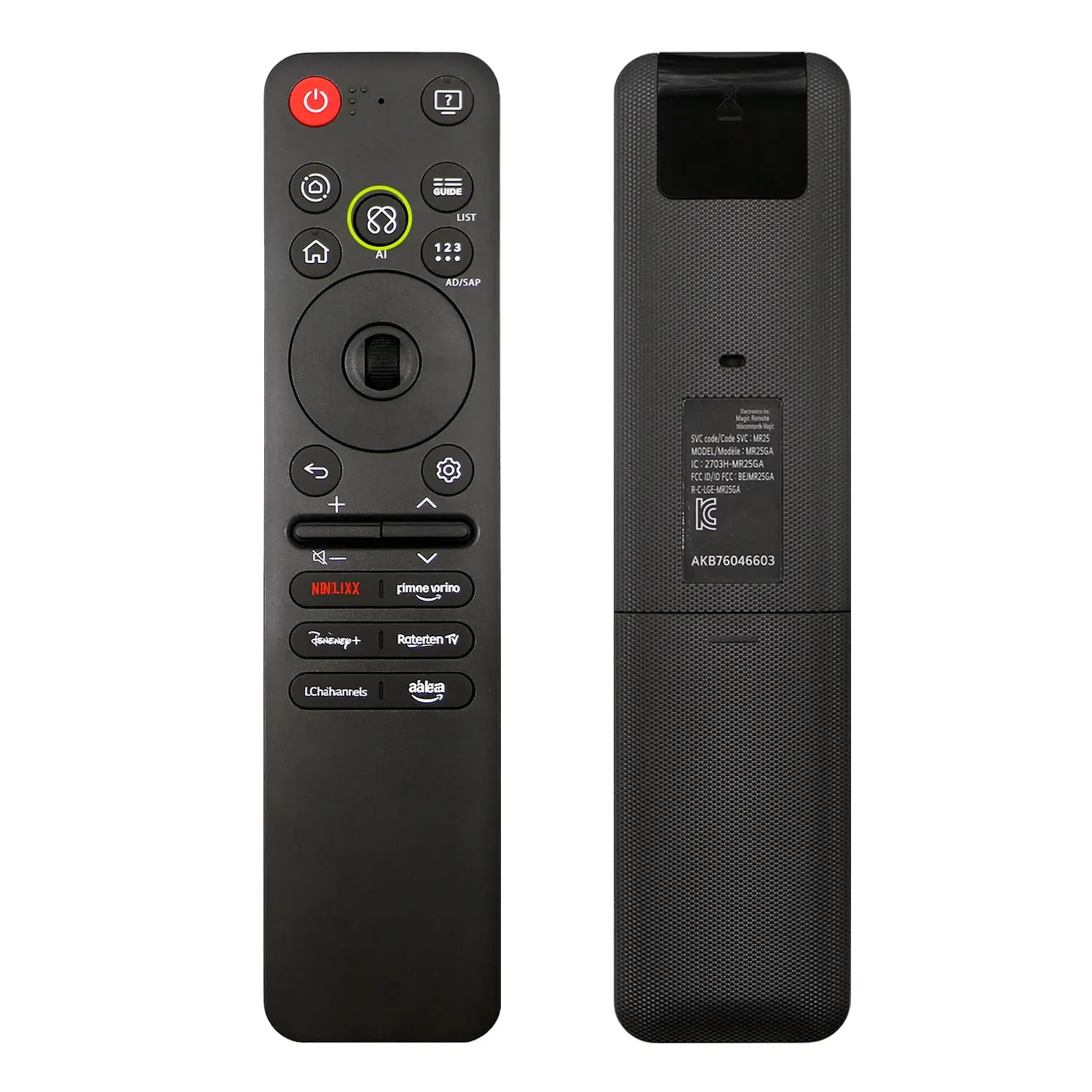 

NEW MR25GA AKB76046603 Voice Magic Remote Control Includes Pointer Functions Compatible With GA/GC Series Controller