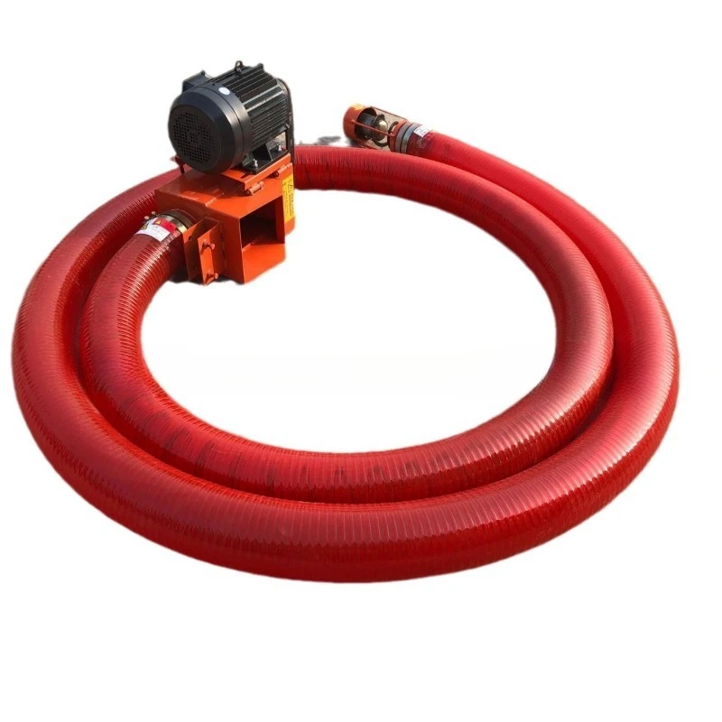

Spiral small household grain pumping machine, thickened hose large suction sand suction machine