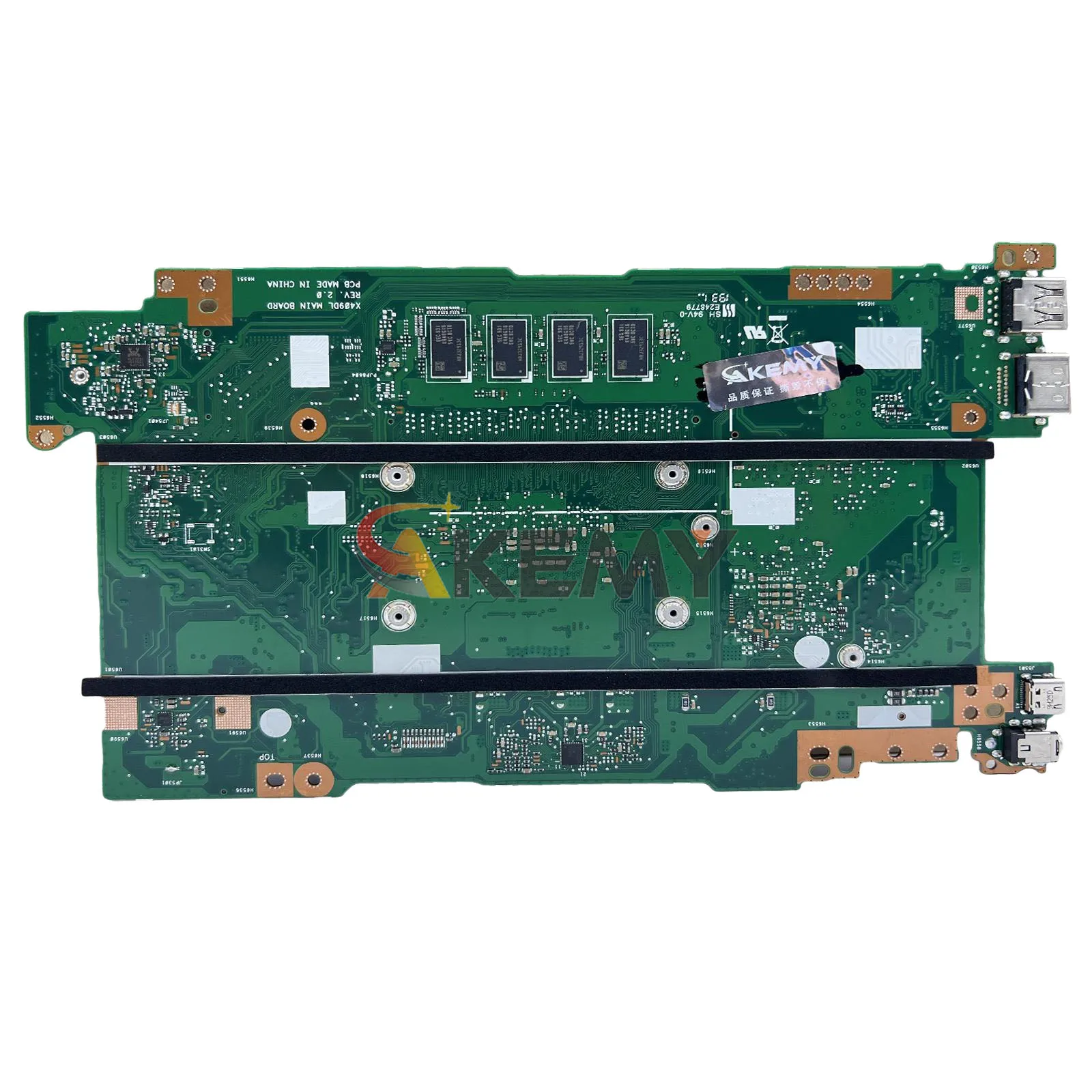 Placa base para ordenador portátil X509DJ para ASUS X509D Y5200D X509DAP D409D M409D FL8700DA M509D X509DL P1510CDA D509D placa base R3 R5 R7 CPU