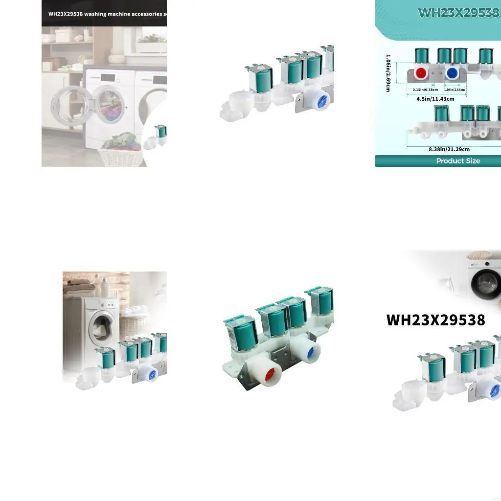 

Water Valves Home Laundry Appliances Accessory Leakproof Washer Valves Suitable for Various Automatic Washing Machines