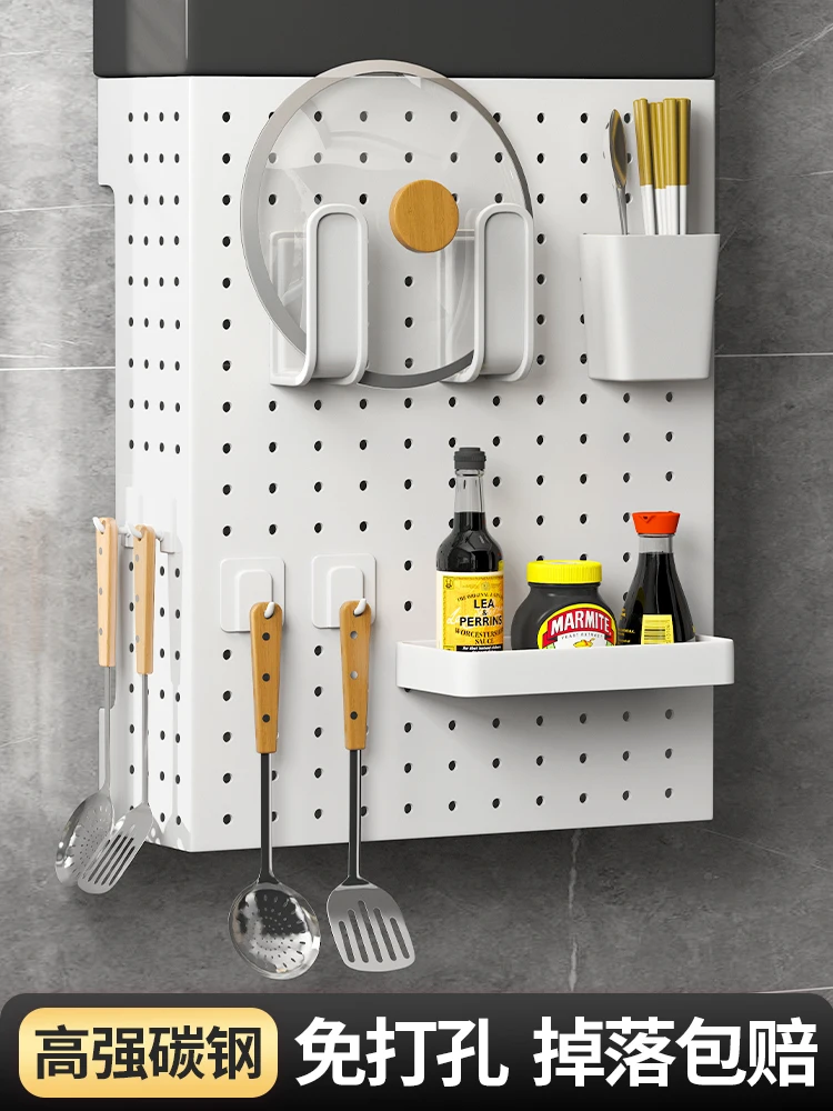 Kitchen gas water heater pipe shield decorative hole plate wall-mounted wall-mounted boiler bottom cover ugly rack