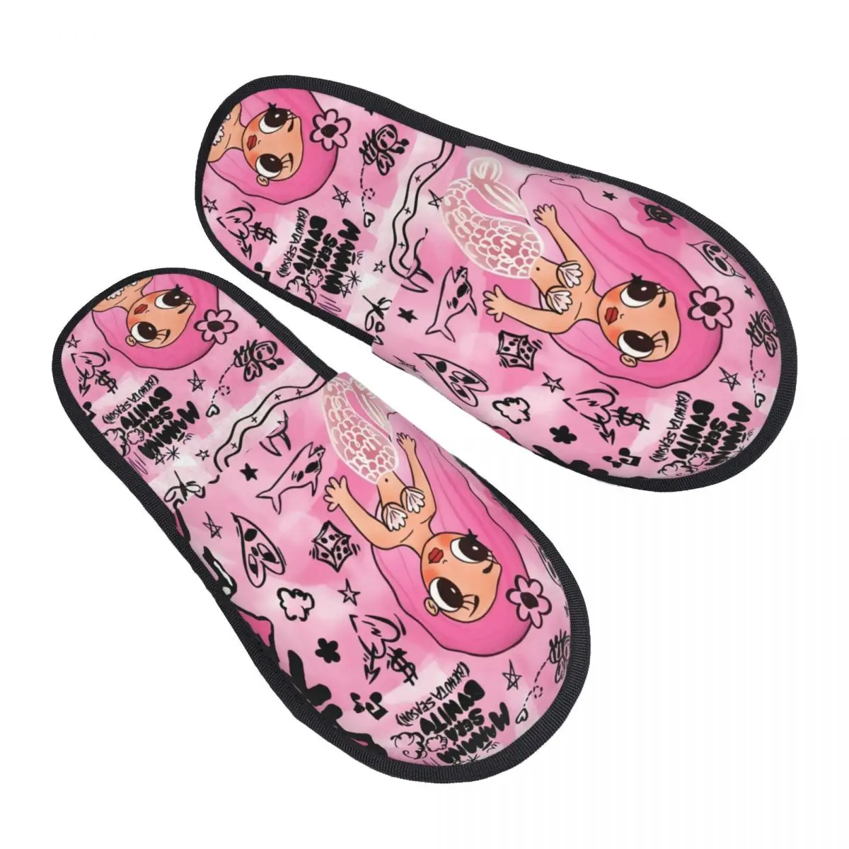 Custom Manana Sera Bonito Karol G Soft Memory Foam House Slippers Women Colombian Singer Comfy Warm Anti-Skid Slipper