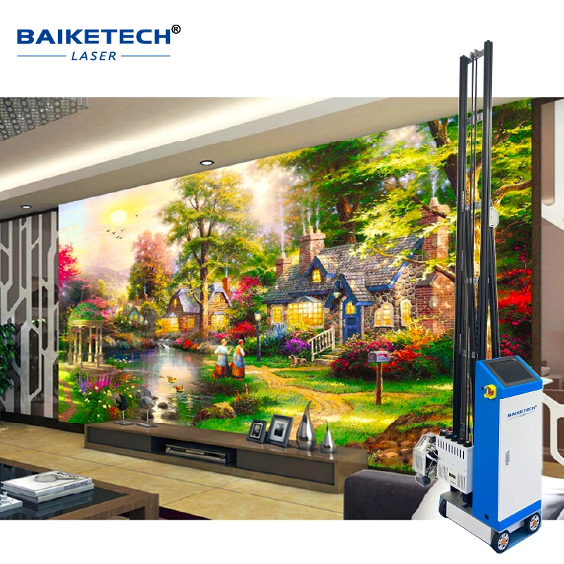 

TH-UP200R Wholesale 3D Water Based Ink Vertical Wall Inkjet Printer Wallpaper Printing Machine