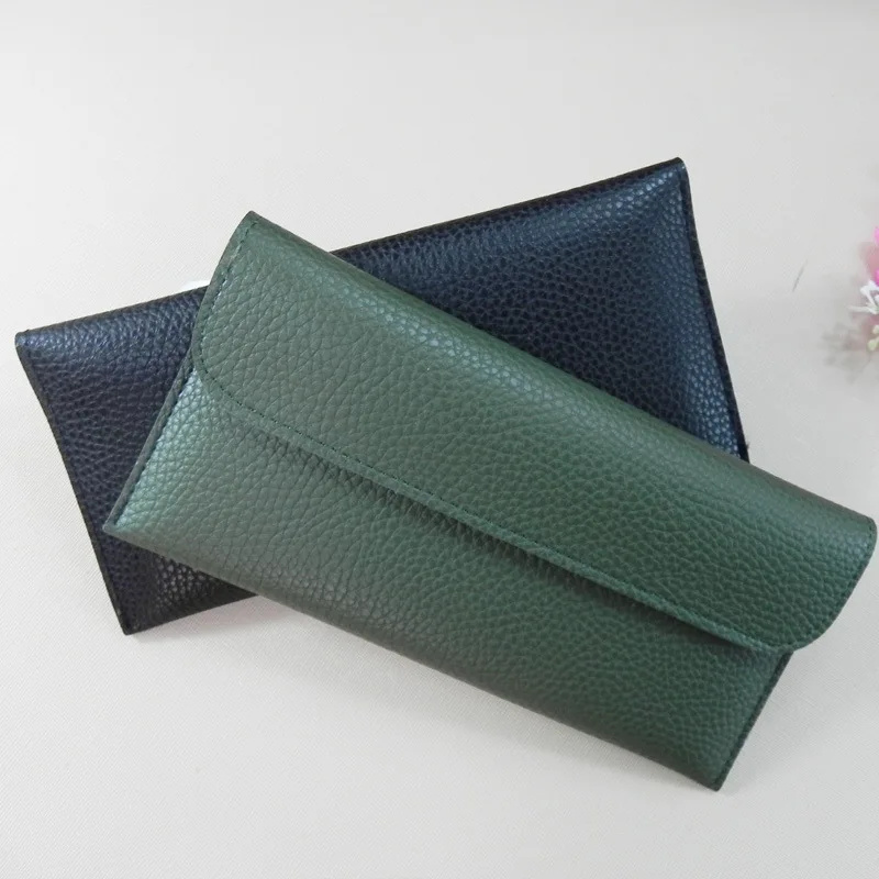 

2024 New Women's Bag, Women's Long Wallet, Women's Fashion Bag, Thin Wallet, Minimalist Buckle Card, Leather Clip