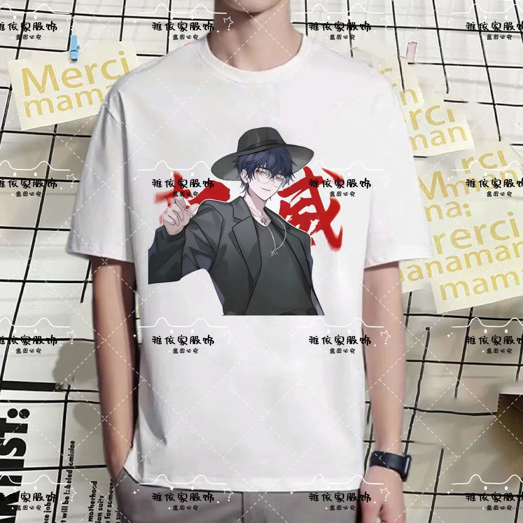 أنيمي لينك انقر على الرابط انقر زينو روبنسون مطبوعة تي شيرتات قصيرة الاكمام عادية المحملة موضة خمر القمصان تنوعا في الصيف