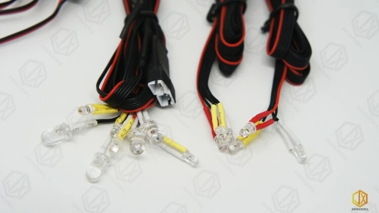 JXmodel Für 1/14 Tamiya F2000 Traktor-LKW LED-Licht-Set LKW DIY Zubehör Spielzeug-LKW DIY Zubehör Spielzeug – Detail 6
