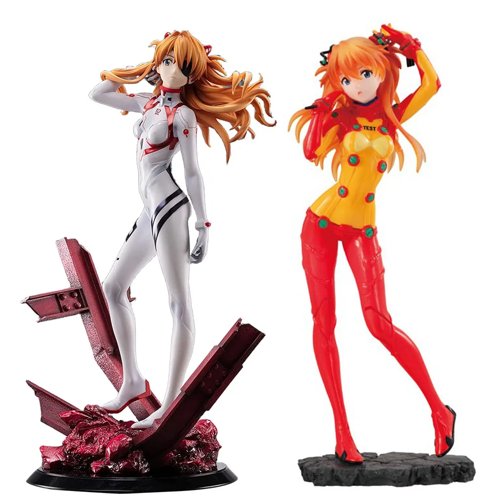 20 سنتيمتر Soryu Asuka Langrey الشكل أنيمي النيون نشأة Evangelion لعبة هدية لطيف كول سطح المكتب جمع الديكور الحلي البلاستيكية