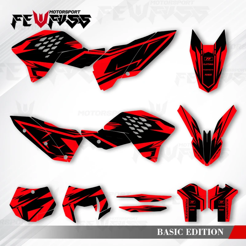 

Графические наклейки Fewfuss, наклейки для мотоцикла на заказ для KTM SX SXF 2007 2008 2009 2010 EXC XCW 2008 2009-2011 005