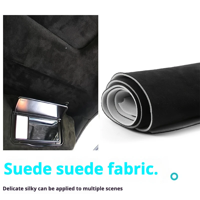 Universal Car Headliner with Foam Backing Roof Repair Replacement Interior Replacement Material for Car/Truck/SUV/RV Roof