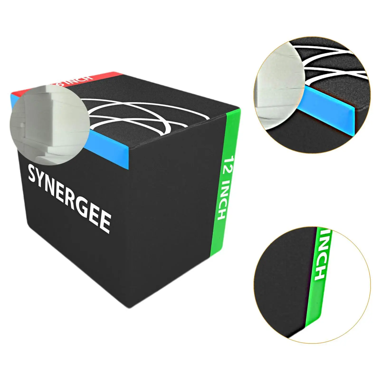 صندوق بليو ناعم متعدد الوظائف غير قابل للانزلاق من مادة PVC معدات رشاقة القفز للتمرين المنزلي والقوة