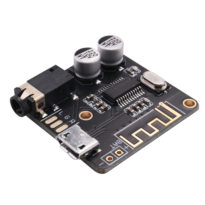 Bt5.0 Audio Module + Case Mp3 Bluetooth Audio Decoder Board Verliesvrije Auto Luidspreker Audio Versterker Board Diy Audio Ontvanger