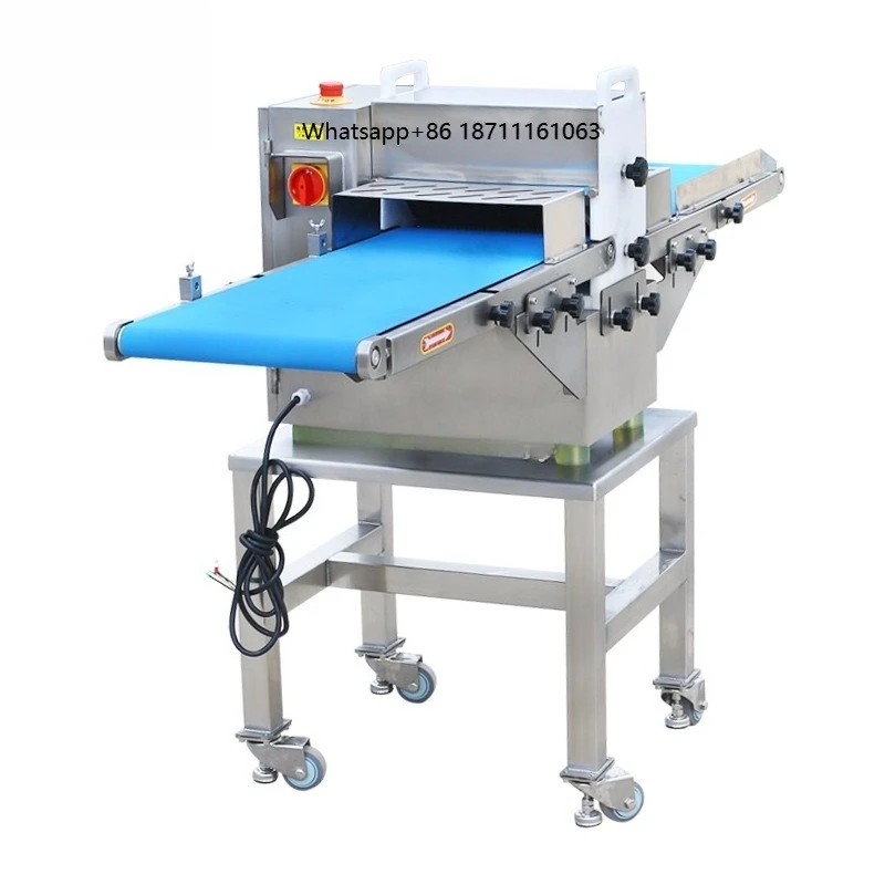 Automatic Frozen Beef Cutter Chicken Cutting Machine Meat Strip Cutting Machine Meat Dicer Pork Meat Cutting Machine