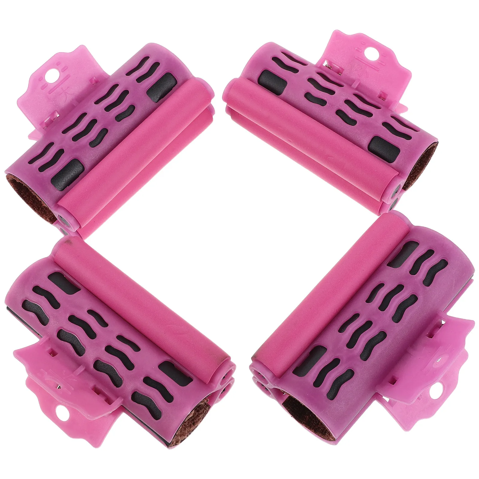 

4Pcs Insulation Clip for Hot Rollers Large and Small Heat-Protecting Curler Clips Replacement for Salon Home Hair Setting Clips