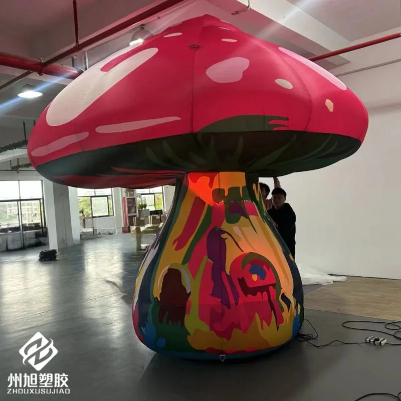 

Надувные грибы, воздушные модели на растительной основе с выдувными устройствами, уличный квадрат и реквизит для украшения торгового центра