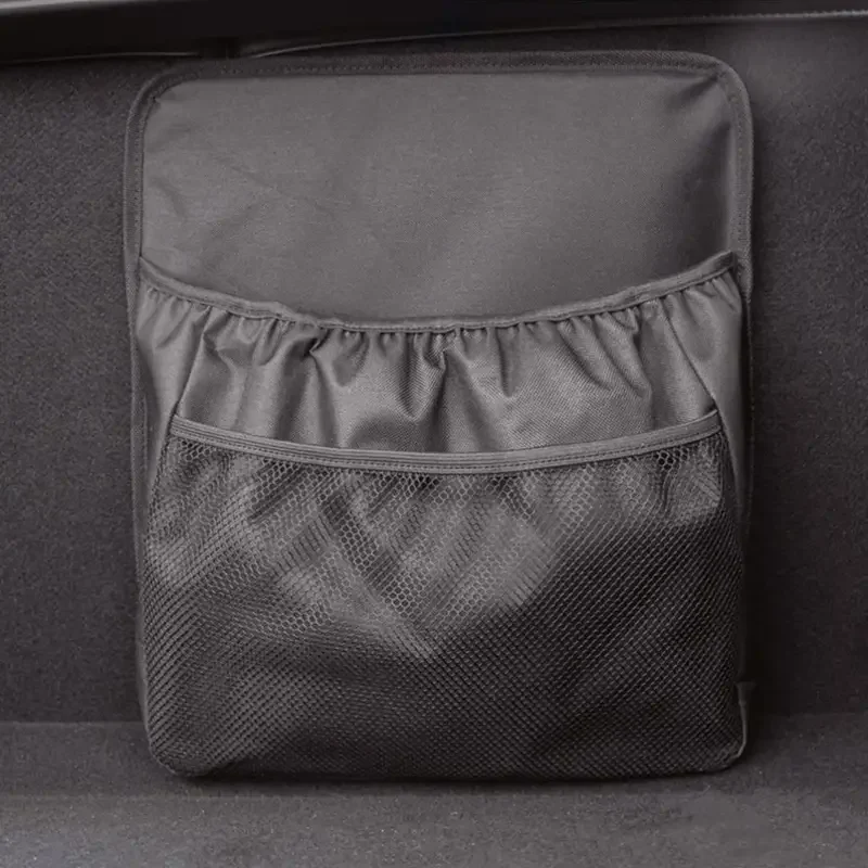 

Car Trunk Organizer Box Hanging Storage Bag For Vehicle Back Seat With Mesh Pockets Multifunctional Car Storage Accessory