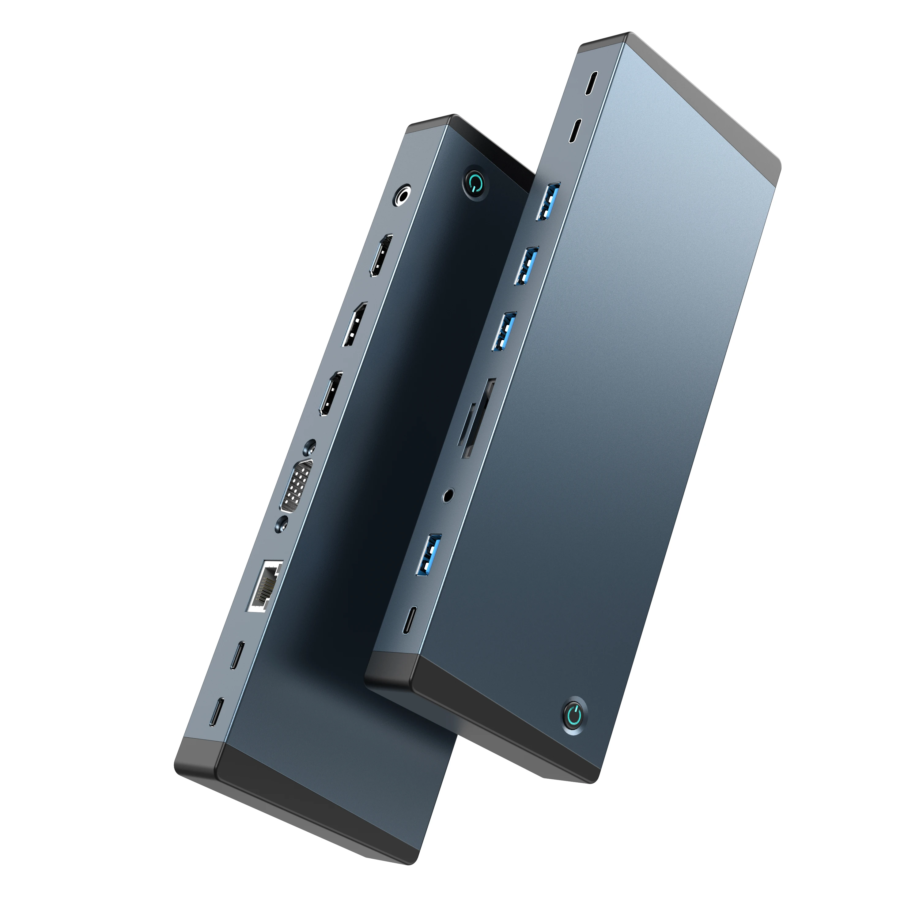 New Arrived 18 in 1 USB Type-C Card Reader HDTV SD TF Rj45 1000Mbps Thunderbolt 4 Hub Docking Station USB Hubs