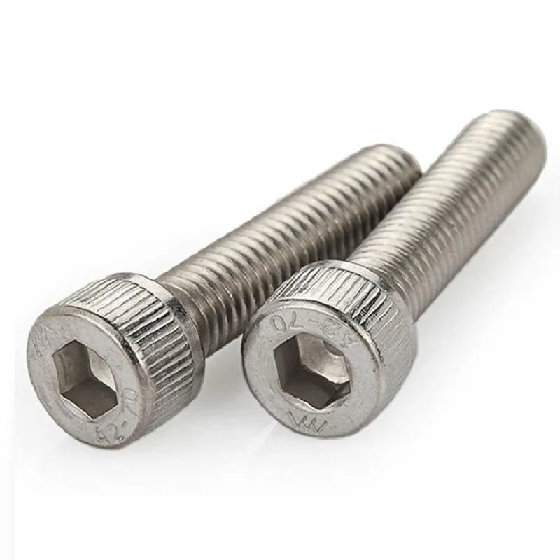 M1.4 M1.6 M2 M2.5 M3 M4 Stainless Steel DIN912 Allen Hexagon Hex Socket Head Cap Bolt Screw