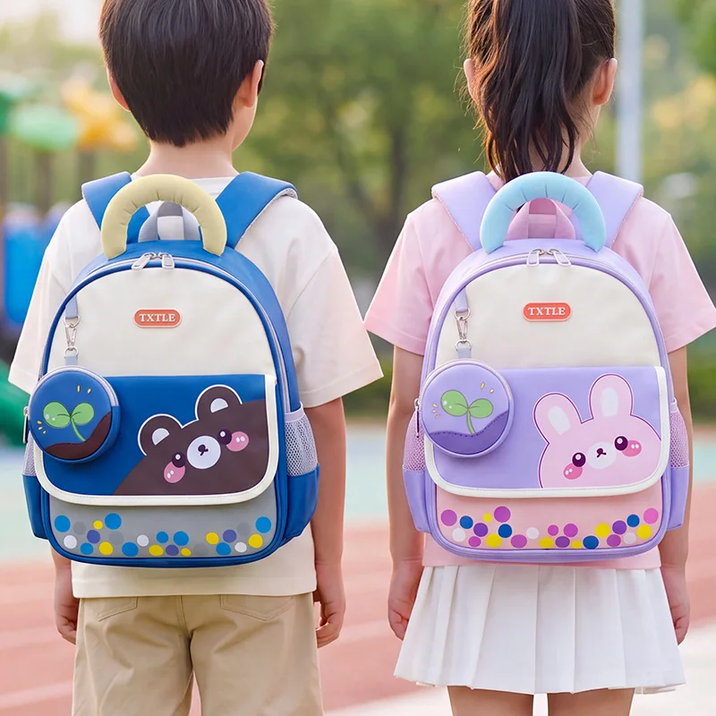 Kids Cartoon Backpacks Cute Rabbit Bear Toddler Preschool Schoolbag for Boys Girls Fashion Lightweight Soft Children Backpacks