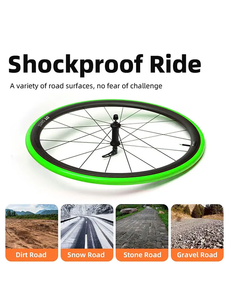 AliExpress NONE PINMOAP 1/2/5/10PCS Road Bicycle Inner Tube TPU Ultra Light Inner Tube Wear-Resistant And Puncture Resistant Bicycle Accessories