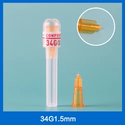 34G Medical Disposable Pricking Needle Cosmetic Micro Adjustment Operation Water Light Needle Syringe Small Needle