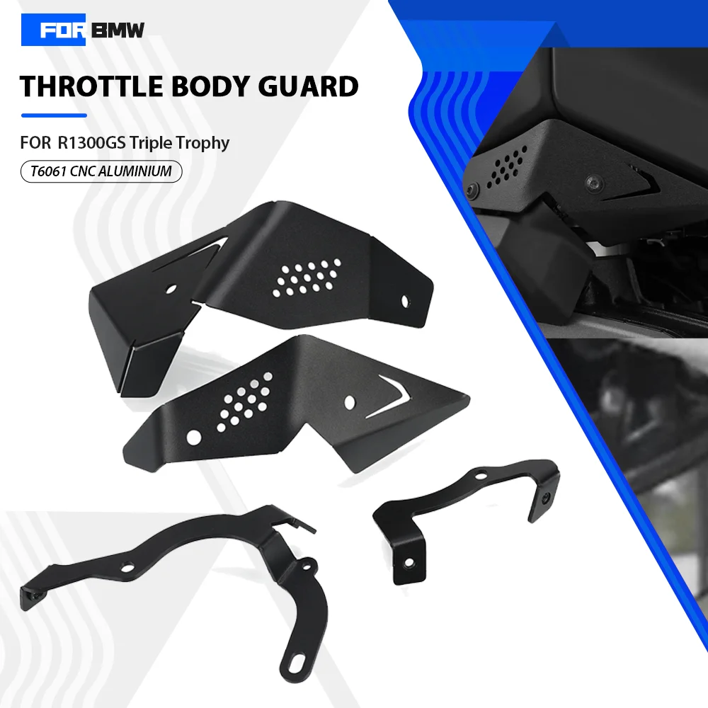 

For BMW R1300GS Triple Black Trophy 2024 2025 2026 Motorcycle Throttle Body Guards Cover Protection R1300 GS Valves Protector