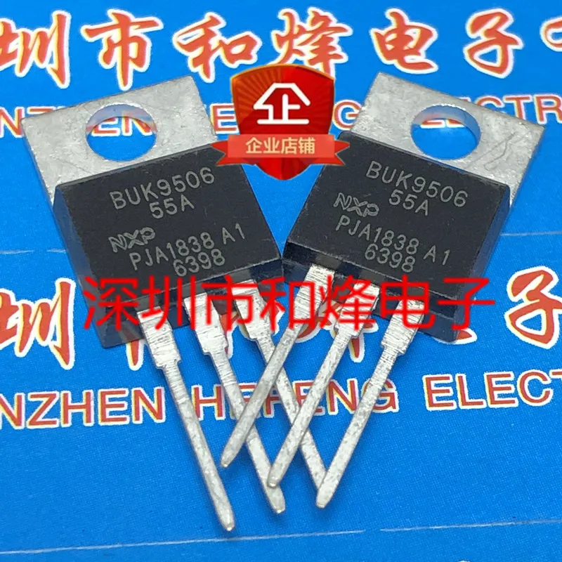 5PCS-10PCS BUK9506-55A  TO-220 55V 154A   Best Quality In Stock  Fast Shipping Really Stock Best Quality