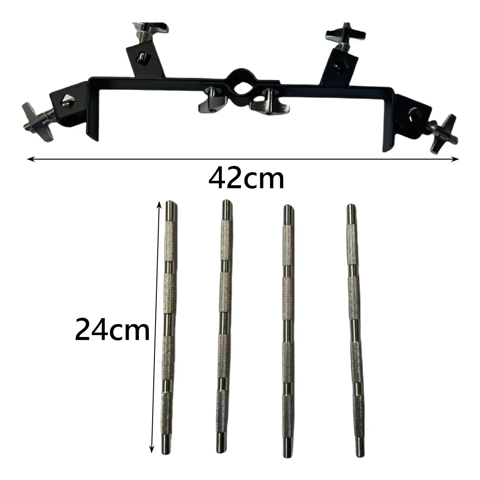 Soporte de montaje para campana, abrazadera resistente, fácil de instalar, tambor de Hardware