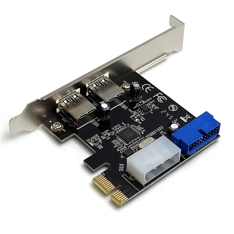 A53M-VL805 PCI Express USB 3.0 Front Panel For Desktop Computers VL805 With Front 20-Pin Interface
