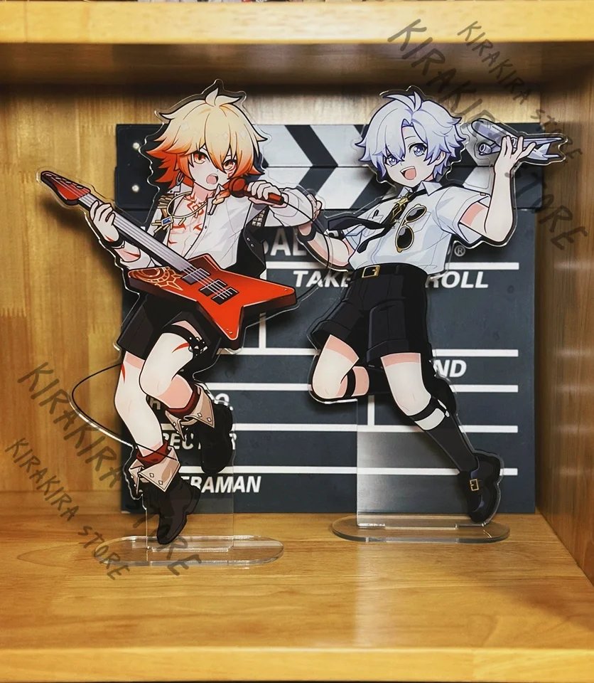 

Honkai: Star Rail Mydei Phainon Anime Transparent Card cosplay Double Flash Badge Acrylic Standing Plate Manga Merchandise
