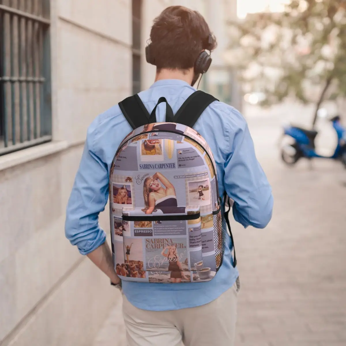 Sabrina Carpenter Espresso Student Backpack School Bag Hiking Travel Daypack for Men Women Bookbag Shoulder Bags