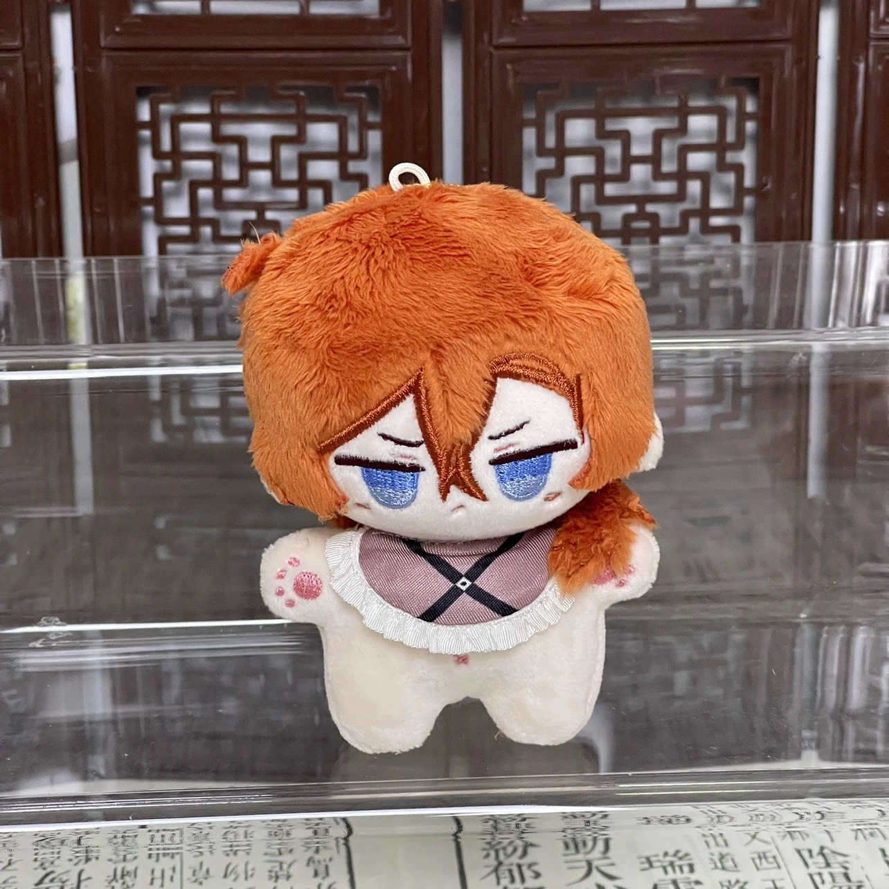 بونغو الضالة الكلاب أنيمي ambitus دازاي أوسامو ناكاجيما أتسوشي ناكاهارا تشويا نجم البحر الجسم أفخم دمية قلادة هدية عالية الجودة #3